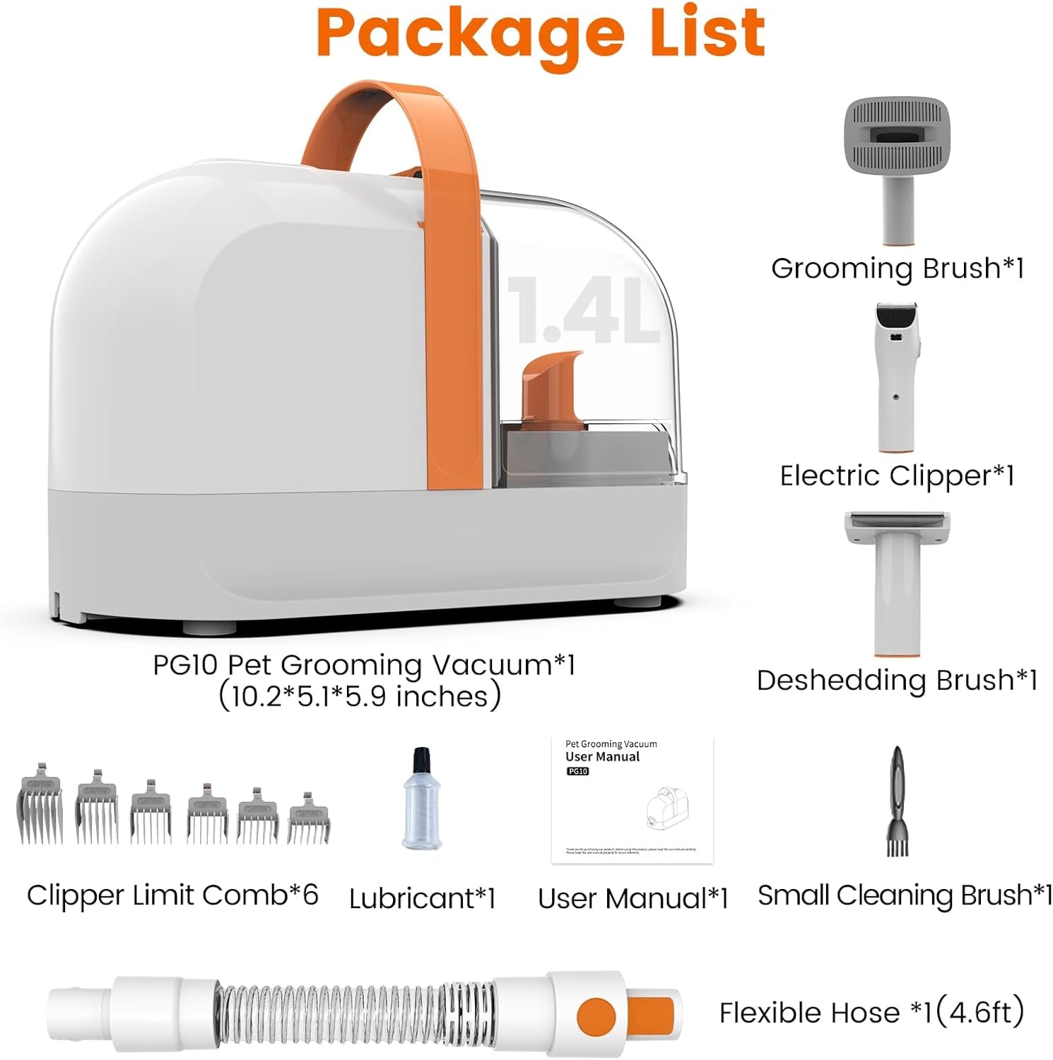 Grooming Vaccum Kit 